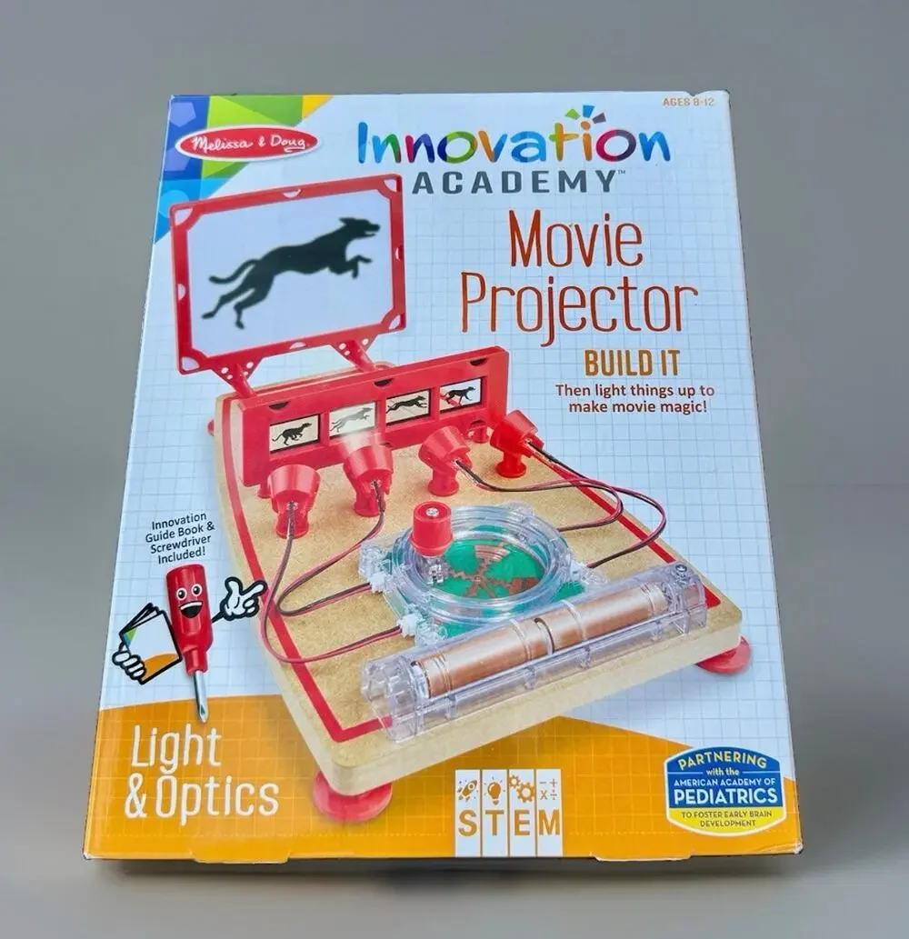 Melissa & Doug Innovation Academy Movie Projector STEM Kit NEW SEALED 30853